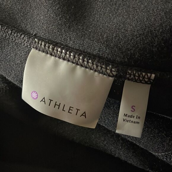 Athleta Strata Skirt Black Ponte Zipper Pockets S - Picture 5 of 5